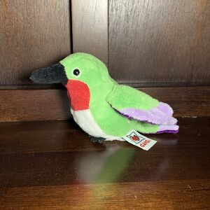 Ganz Webkinz LiL’Kinz Hummingbird Bird Plush Toy Stuffed Animal HS502